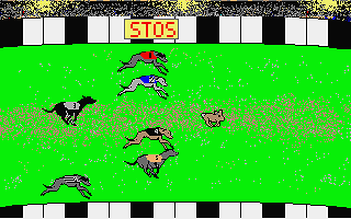 Gone to the Dogs atari screenshot